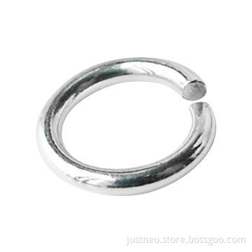 Solid 925 sterling silver open jump rings, measures 3.5x0.7mm
